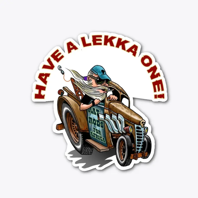 Have a lekka one Sticker